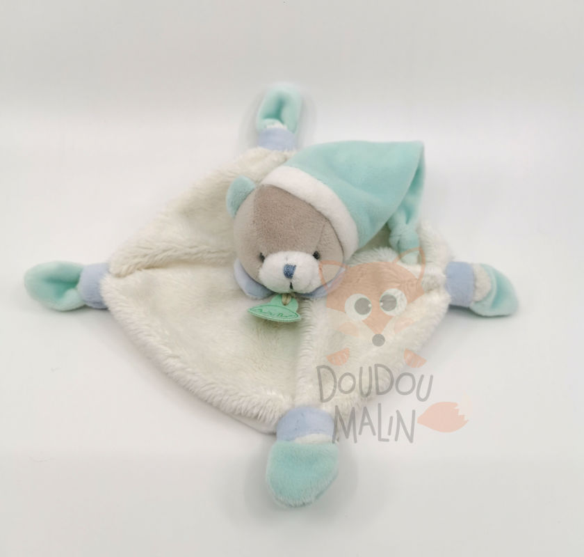  comforter bear white blue 20 cm 